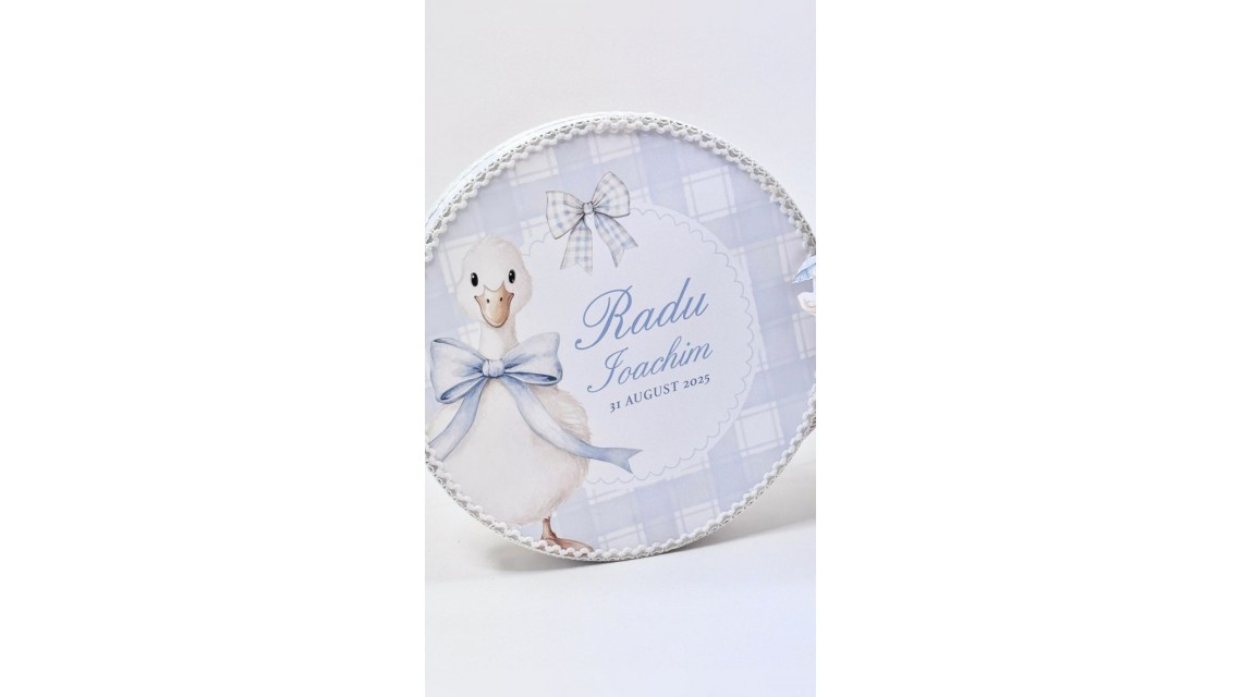Trusou de botez cu rățuște Silly Goose 6